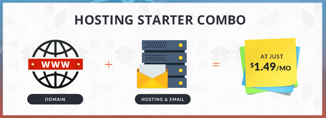 Hosting Starter Combo