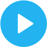 Blue Color Play Button | ResellerClub