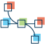 Instantly Scalable Cloud Hosting Service - Web With Squares