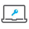website with key