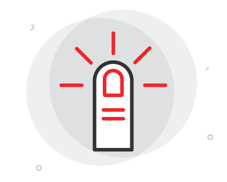 Linux Shared Web Hosting Comes Installed with Softaculous that powers 1-click install of over 400 Applications - Finger Click Icon | ResellerClub