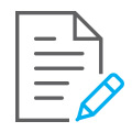 paper and pencil icon