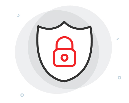 shield with lock icon